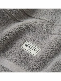 Gant Heimtextilien*Unisex Gästetuch 1er Pack grau uni