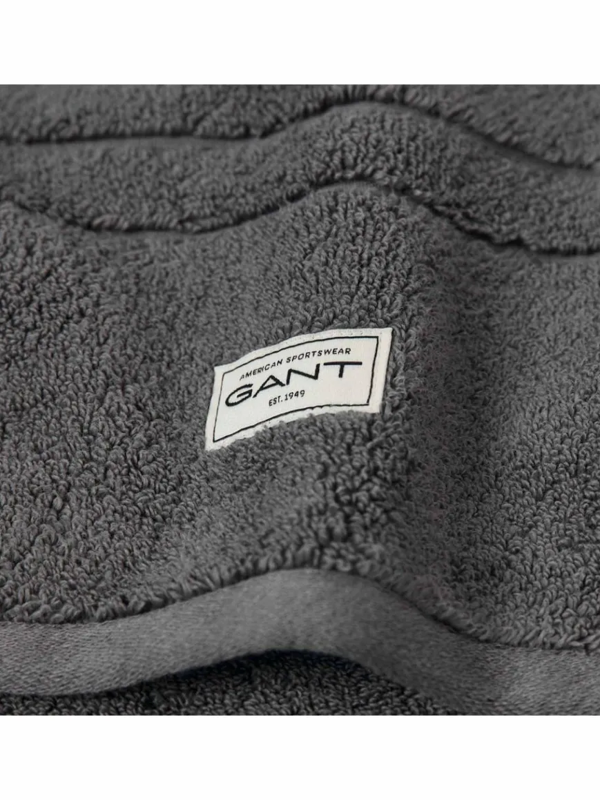 Gant Heimtextilien*Unisex Gästetuch 1er Pack grau uni