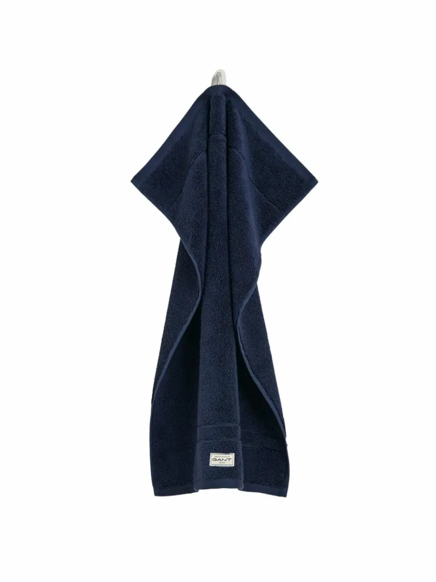 Gant Heimtextilien*Unisex Gästetuch 1er Pack marine uni