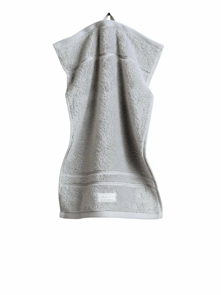 Gant Heimtextilien*Unisex Gästetuch 1er Pack grau uni