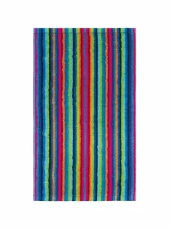 Cawö Heimtextilien*Unisex Gästetuch 1er Pack mehrfarbig gestreift