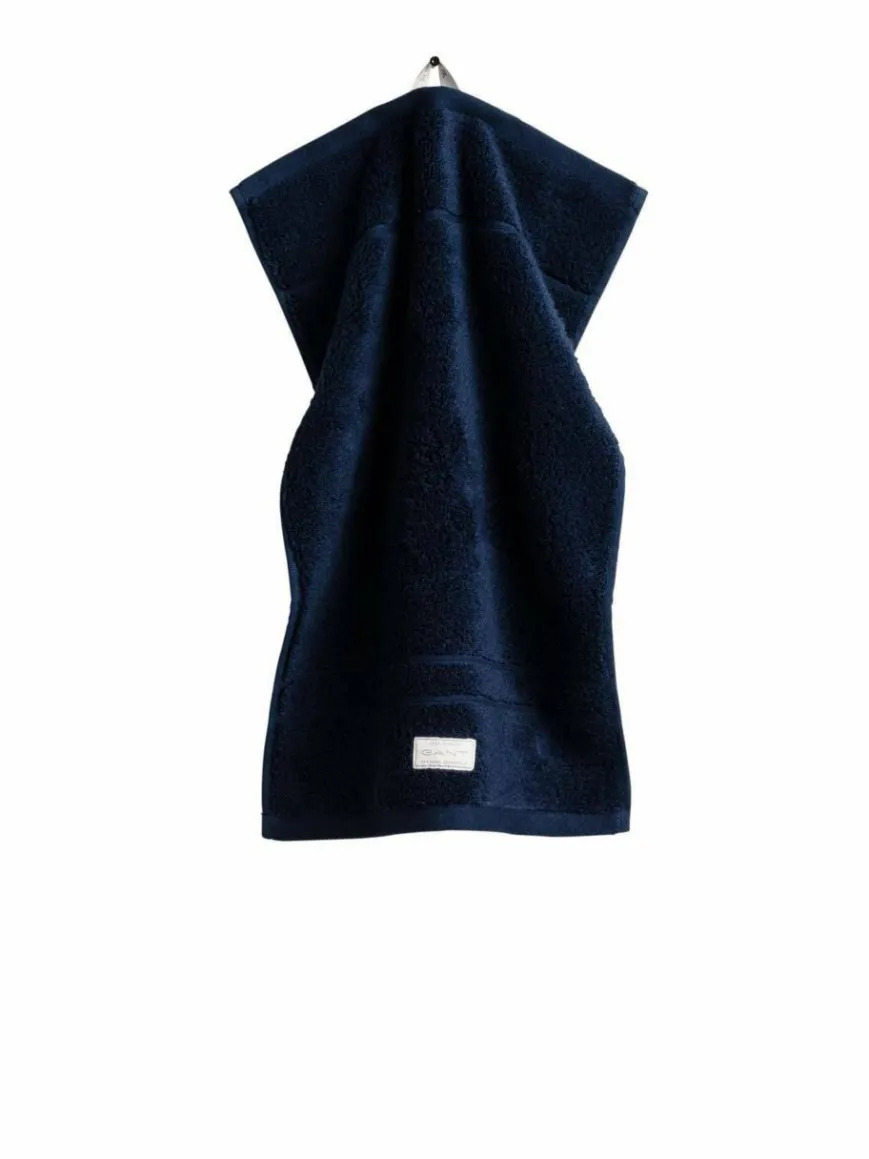 Gant Heimtextilien*Unisex Gästetuch 1er Pack blau uni