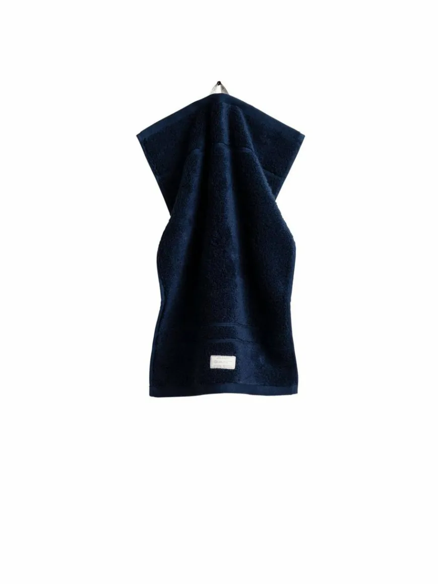 Gant Heimtextilien*Unisex Gästetuch 1er Pack blau uni