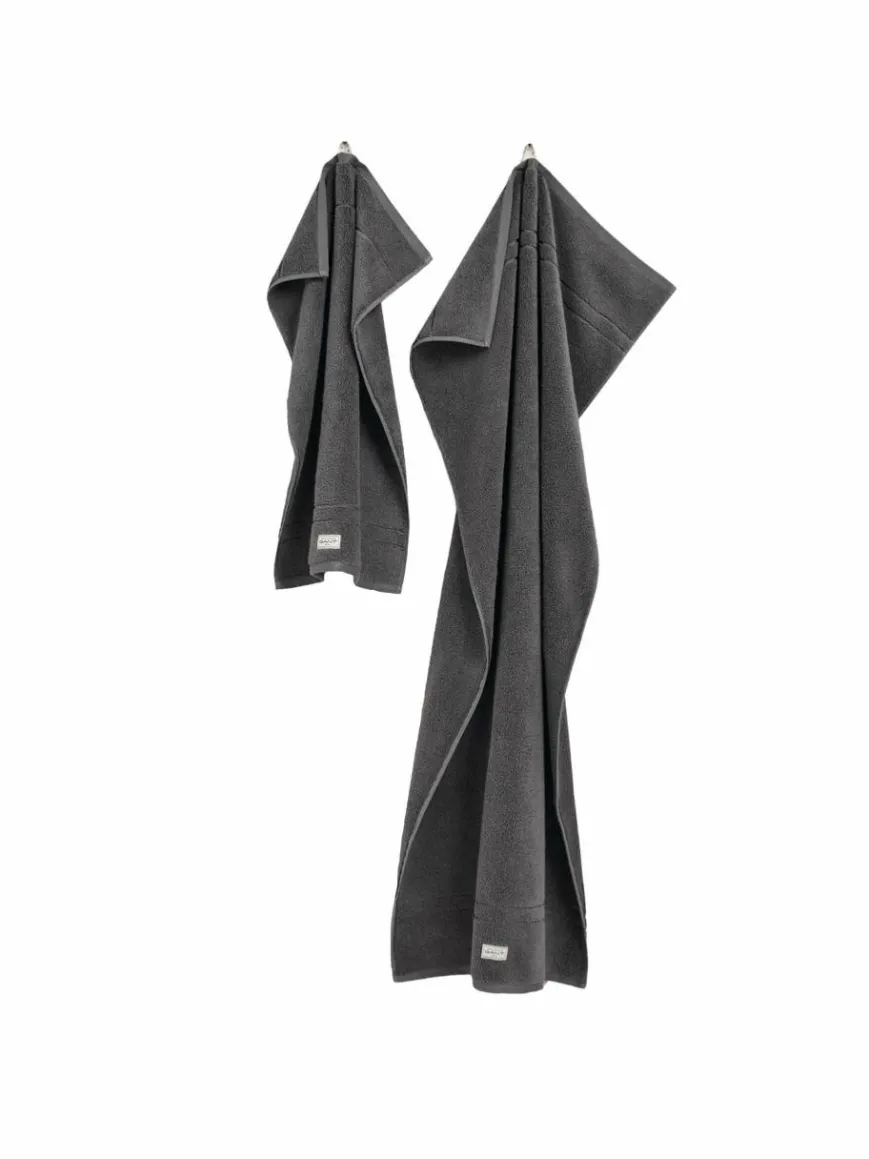 Gant Heimtextilien*Unisex Handtuch 4er Pack grau uni