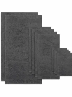 Villeroy & Boch Heimtextilien*Unisex Handtuch 1er Pack, 10er Pack grau uni