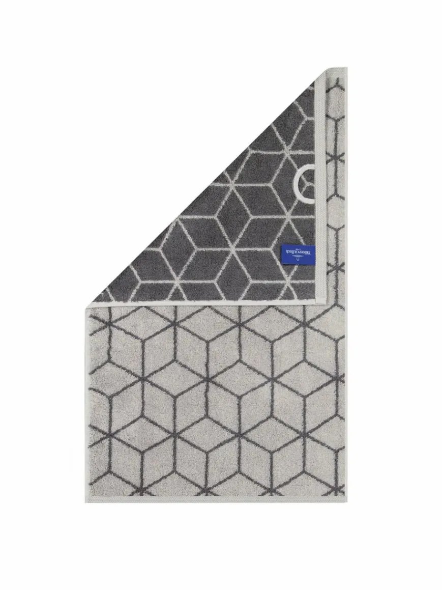 Villeroy & Boch Heimtextilien*Unisex Handtuch 1er Pack, 10er Pack grau gemustert