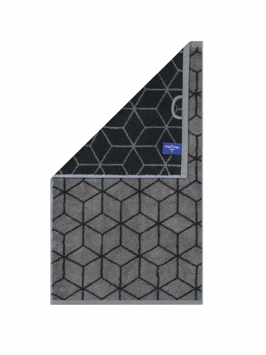 Villeroy & Boch Heimtextilien*Unisex Handtuch 1er Pack, 10er Pack grau gemustert