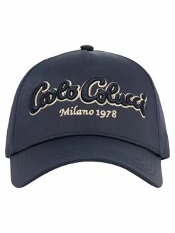 Carlo Colucci Mützen & Hüte*Unisex, Herren Baseball Cap - Egli blau uni