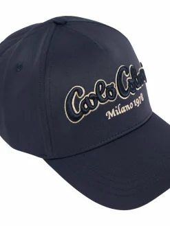 Carlo Colucci Mützen & Hüte*Unisex, Herren Baseball Cap - Egli blau uni