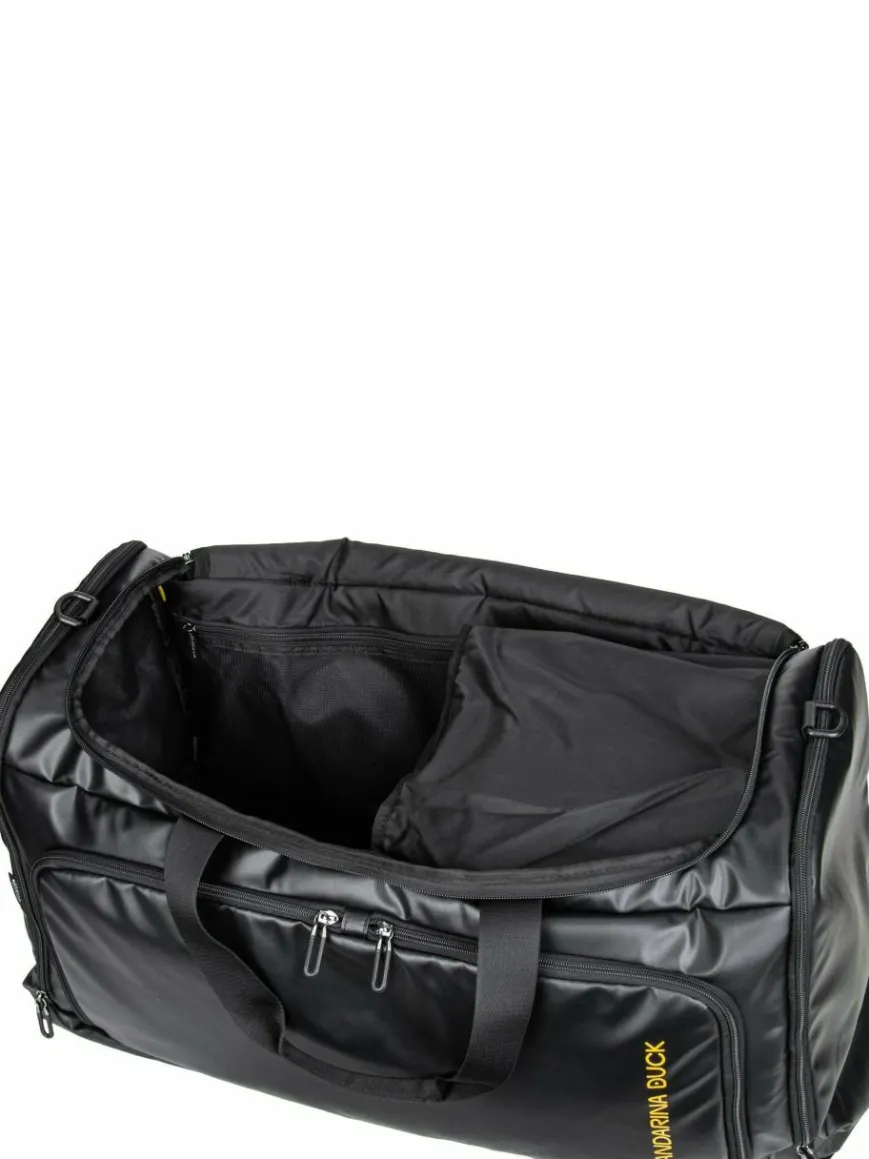 Mandarina Duck Taschen & Rucksäcke*Unisex Reisetasche - Eco Coated Duffle OSB03 schwarz uni