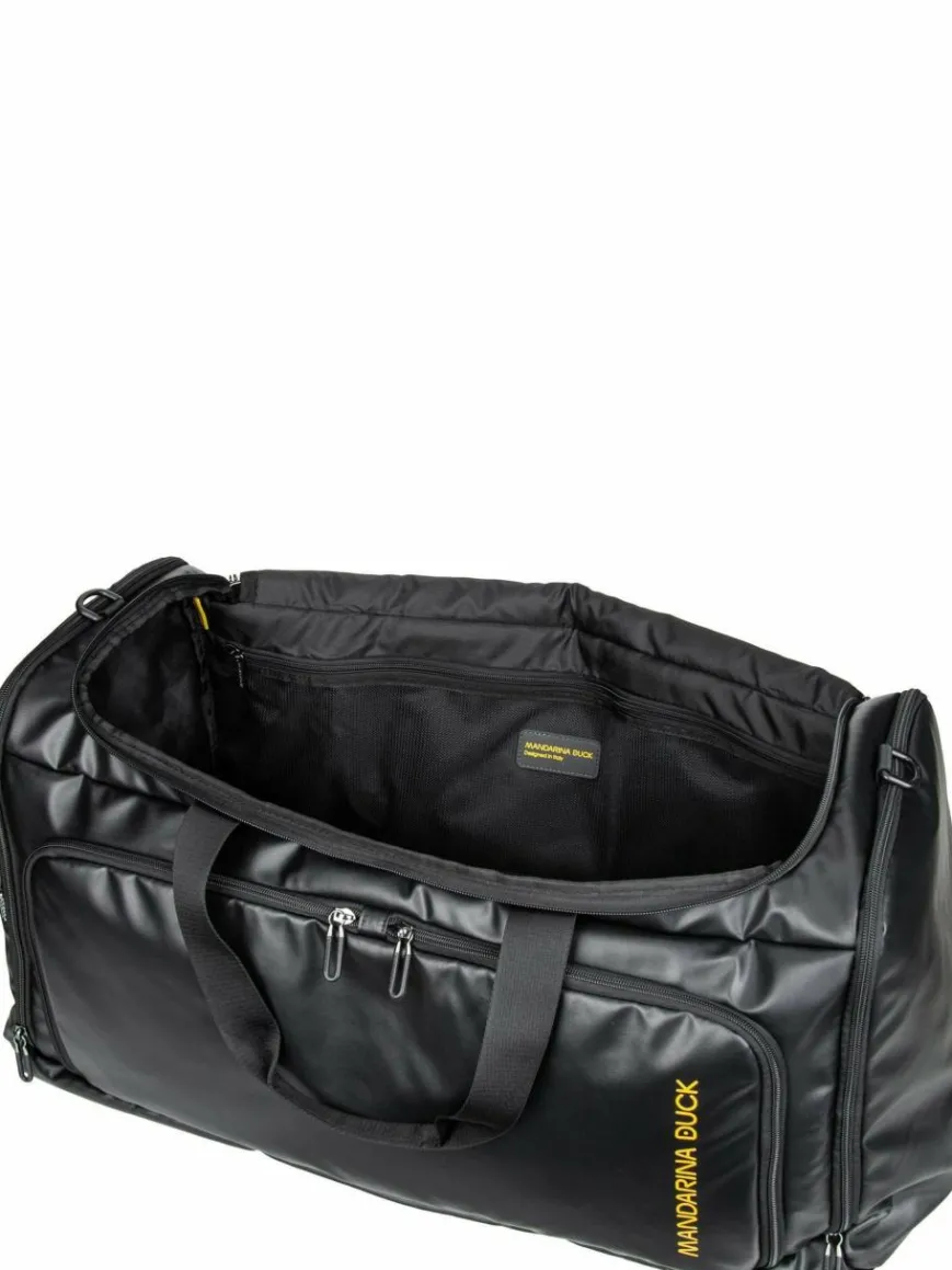 Mandarina Duck Taschen & Rucksäcke*Unisex Reisetasche - Eco Coated Duffle OSB03 schwarz uni