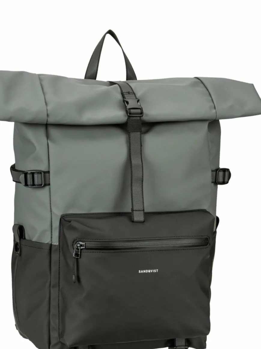 Sandqvist Taschen & Rucksäcke*Unisex Rucksack - Ruben 2.0 Rolltop grau uni