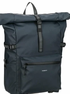 Sandqvist Taschen & RucksÀcke*Unisex Rucksack - Ruben 2.0 Rolltop blau uni