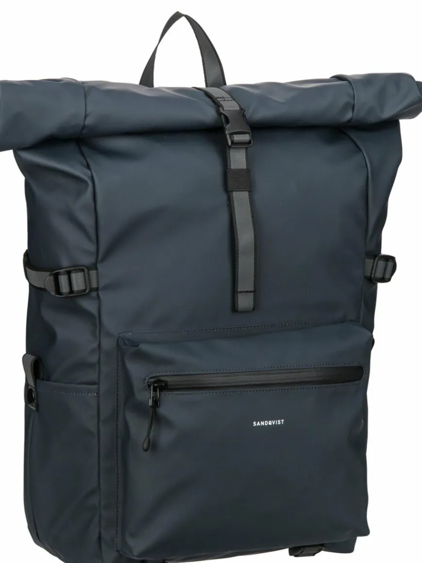 Sandqvist Taschen & Rucksäcke*Unisex Rucksack - Ruben 2.0 Rolltop blau uni