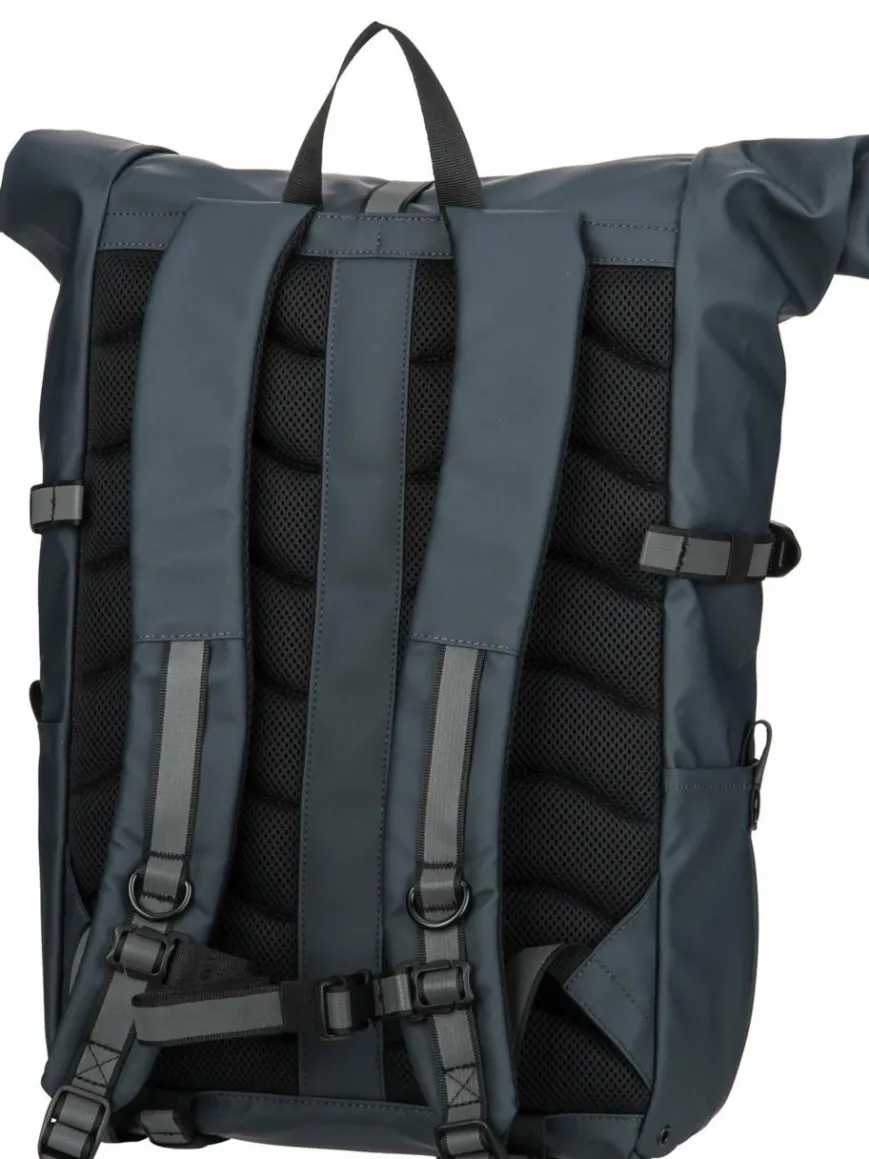 Sandqvist Taschen & Rucksäcke*Unisex Rucksack - Ruben 2.0 Rolltop blau uni
