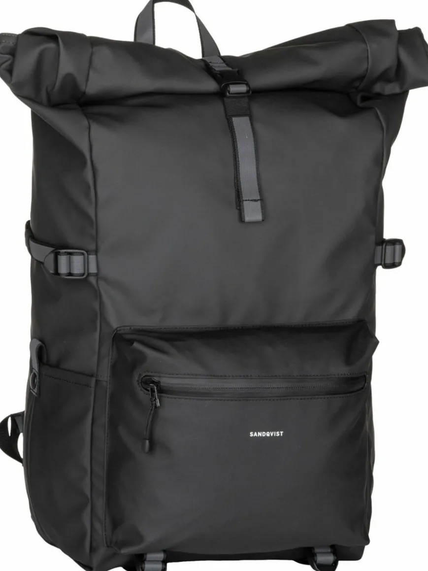 Sandqvist Taschen & Rucksäcke*Unisex Rucksack - Ruben 2.0 Rolltop schwarz uni