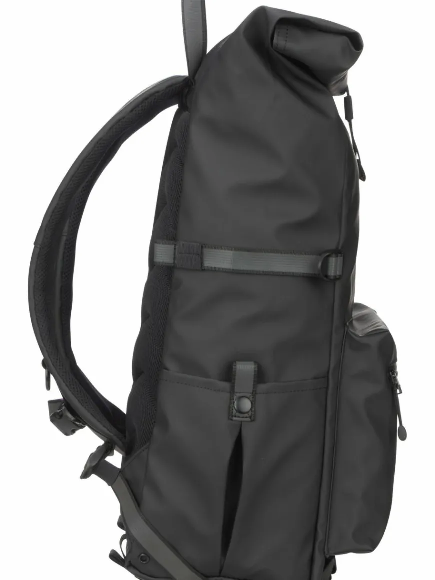 Sandqvist Taschen & Rucksäcke*Unisex Rucksack - Ruben 2.0 Rolltop schwarz uni
