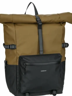 Sandqvist Taschen & RucksÀcke*Unisex Rucksack - Ruben 2.0 Rolltop gelb uni