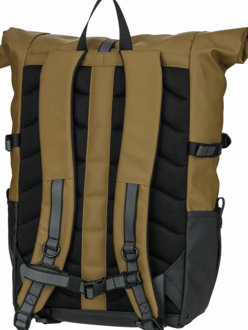 Sandqvist Taschen & Rucksäcke*Unisex Rucksack - Ruben 2.0 Rolltop gelb uni