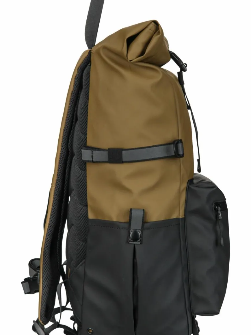 Sandqvist Taschen & Rucksäcke*Unisex Rucksack - Ruben 2.0 Rolltop gelb uni