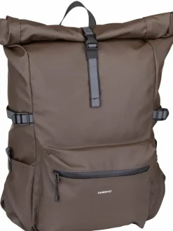 Sandqvist Taschen & RucksÀcke*Unisex Rucksack - Ruben 2.0 Rolltop braun uni