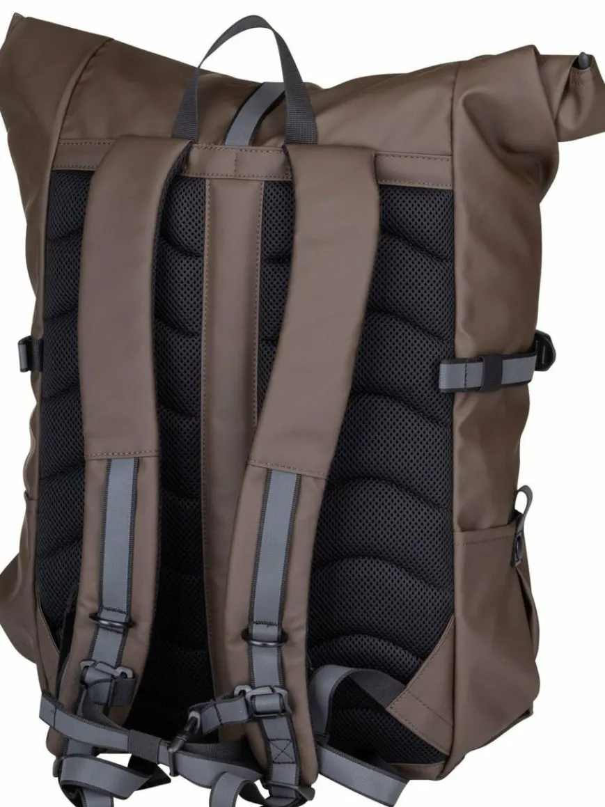 Sandqvist Taschen & Rucksäcke*Unisex Rucksack - Ruben 2.0 Rolltop braun uni