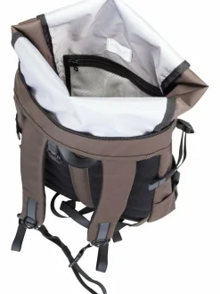 Sandqvist Taschen & Rucksäcke*Unisex Rucksack - Ruben 2.0 Rolltop braun uni