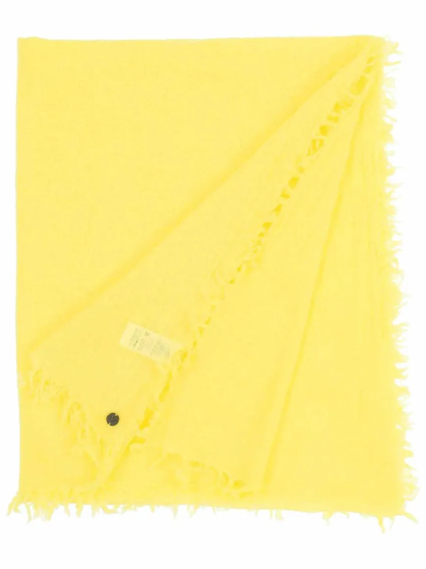 Fraas Schals & Tücher*Unisex Schal gelb uni