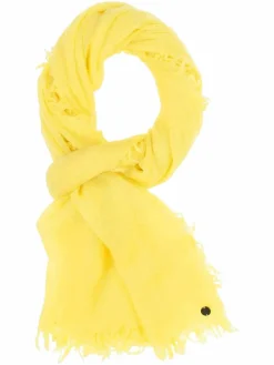Fraas Schals & Tücher*Unisex Schal gelb uni