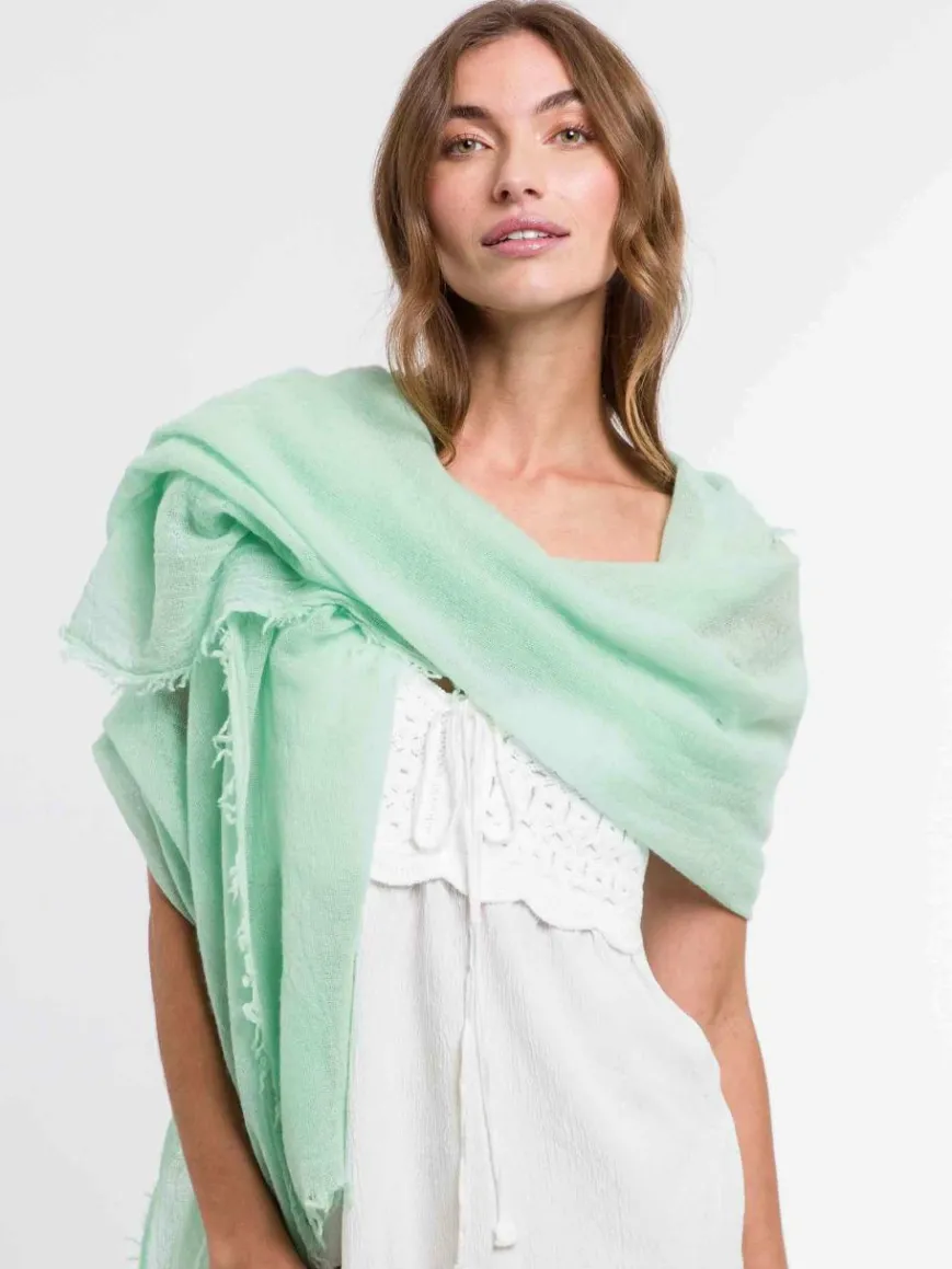 Fraas Schals & Tücher*Unisex Schal mint uni