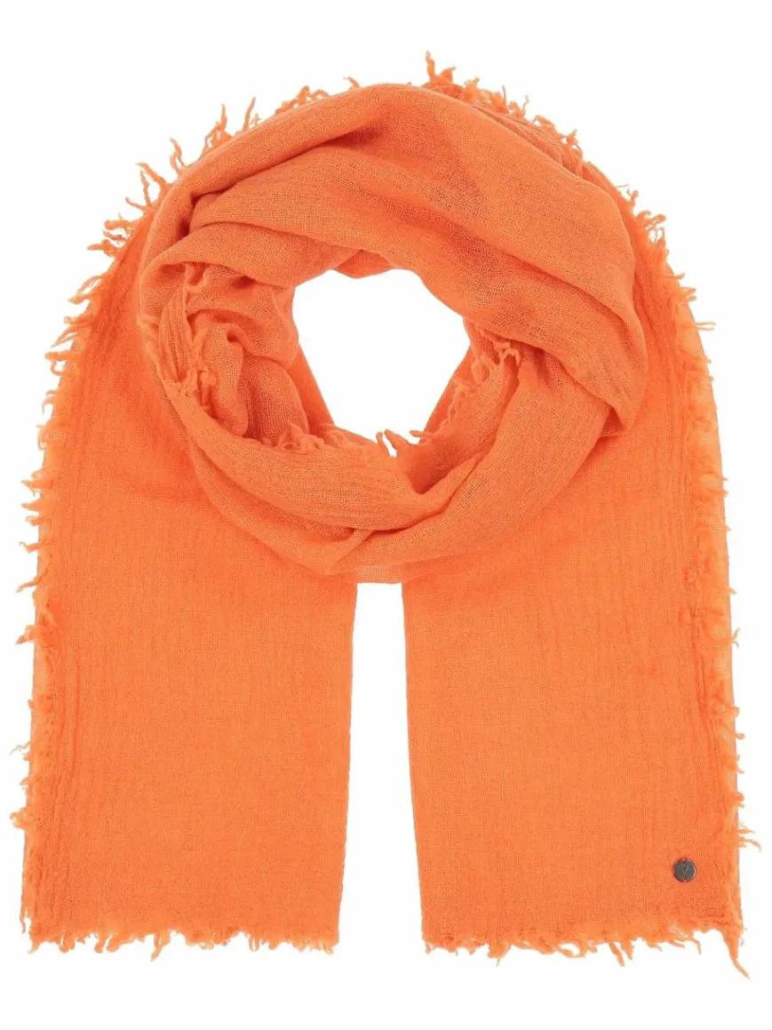 Fraas Schals & Tücher*Unisex Schal aprikot uni