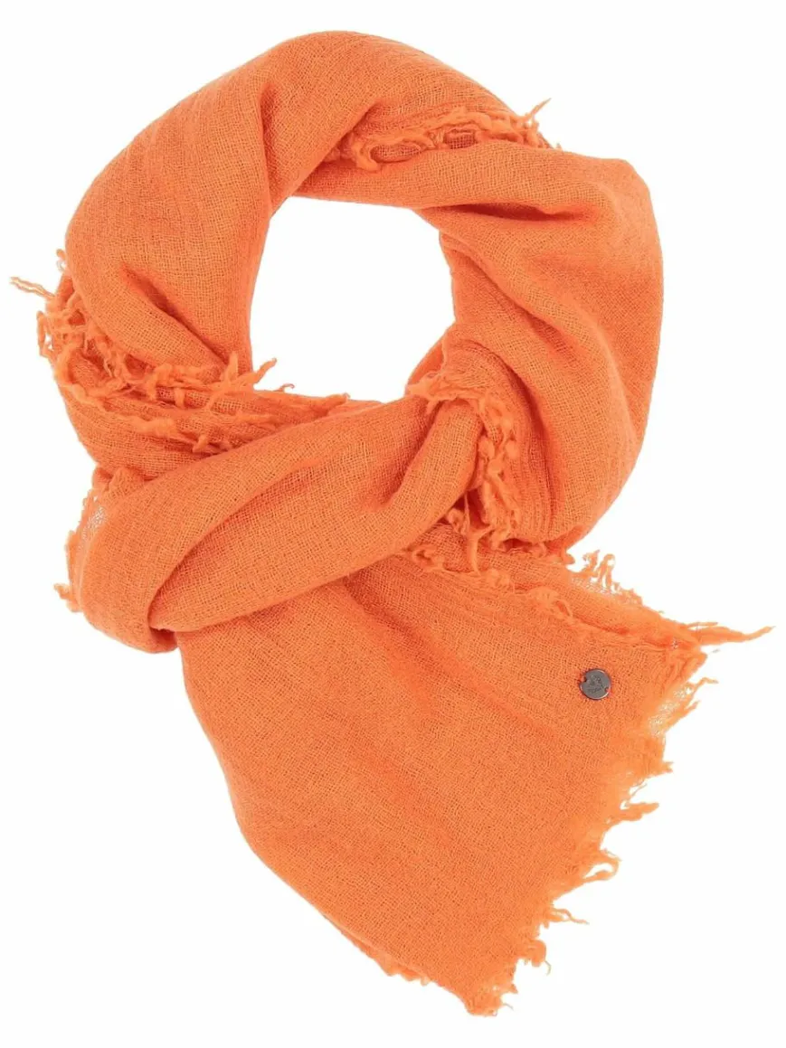 Fraas Schals & Tücher*Unisex Schal aprikot uni