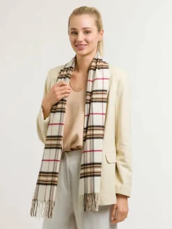 Giorgio Rimaldi Schals & Tücher*Unisex Schal beige kariert