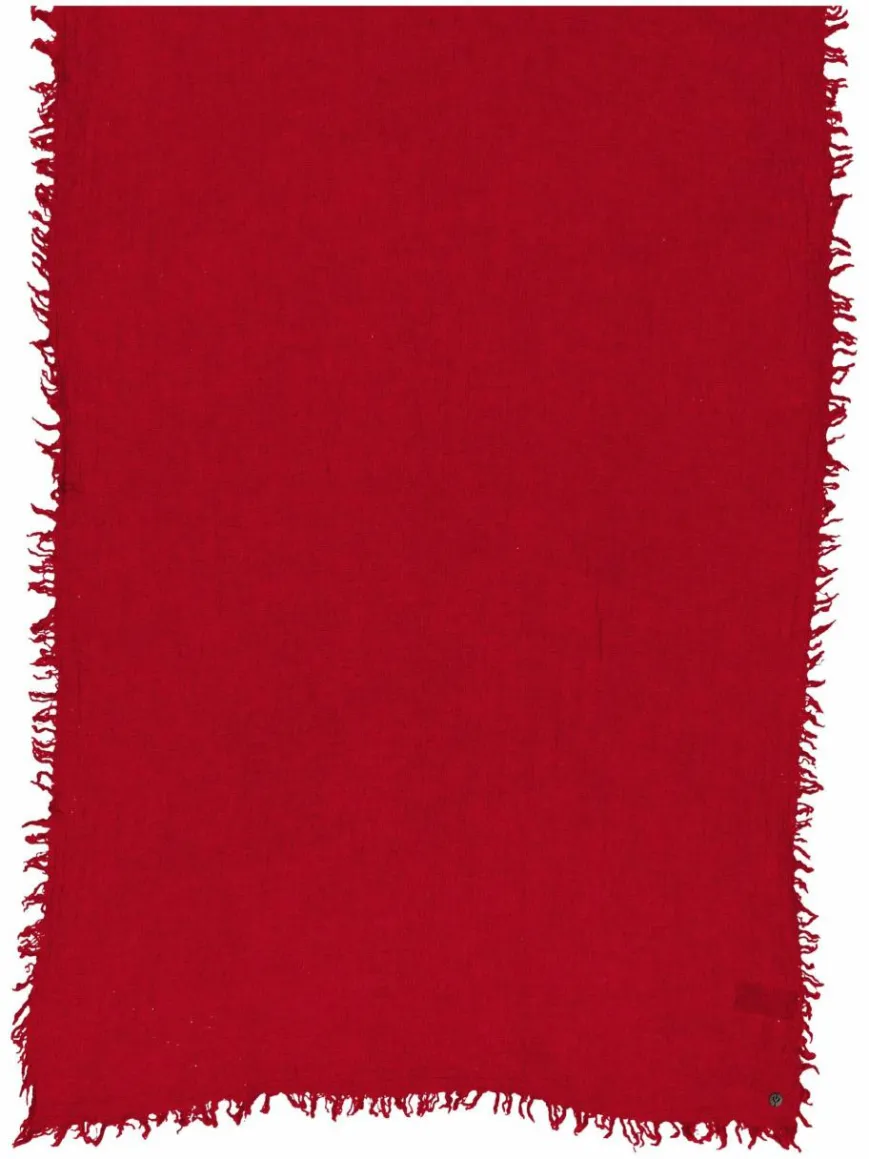 Fraas Schals & Tücher*Unisex Schal rot uni