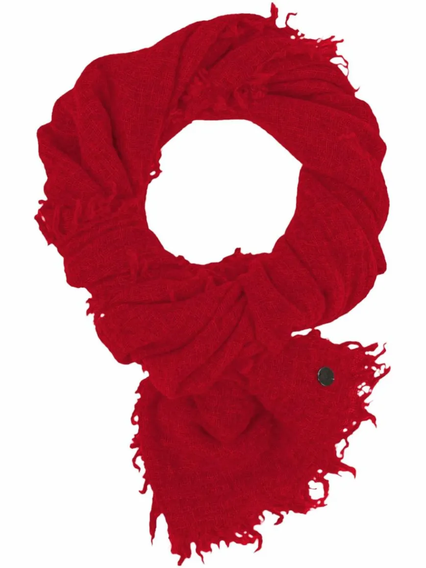 Fraas Schals & Tücher*Unisex Schal rot uni