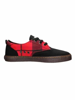 Ethletic Sneaker*Unisex Sneaker rot kariert
