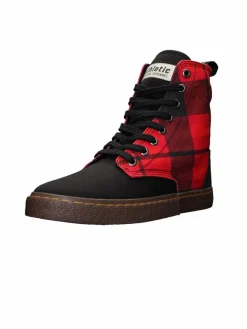 Ethletic Sneaker*Unisex Sneaker rot kariert