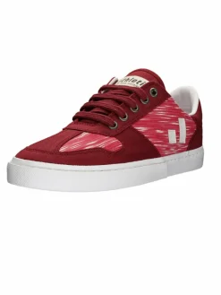 Ethletic Sneaker*Unisex Sneaker rot gestreift