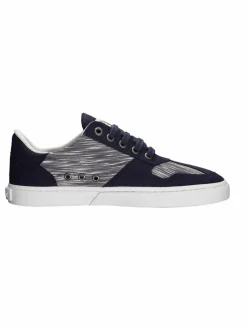 Ethletic Sneaker*Unisex Sneaker indigo gestreift