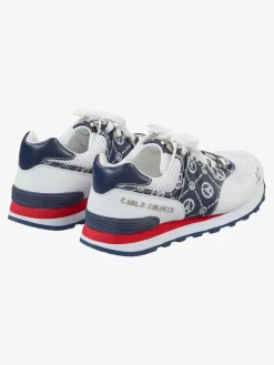 Carlo Colucci Sneaker*Unisex Sneaker - Dal Molin blau gemustert