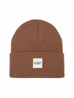 North Bend Mützen & Hüte*Unisex Strickmütze - NBLou braun bedruckt