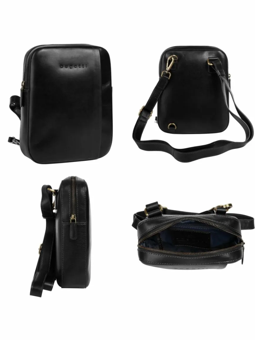 Bugatti Taschen & Rucksäcke*Unisex Umhängetasche schwarz uni