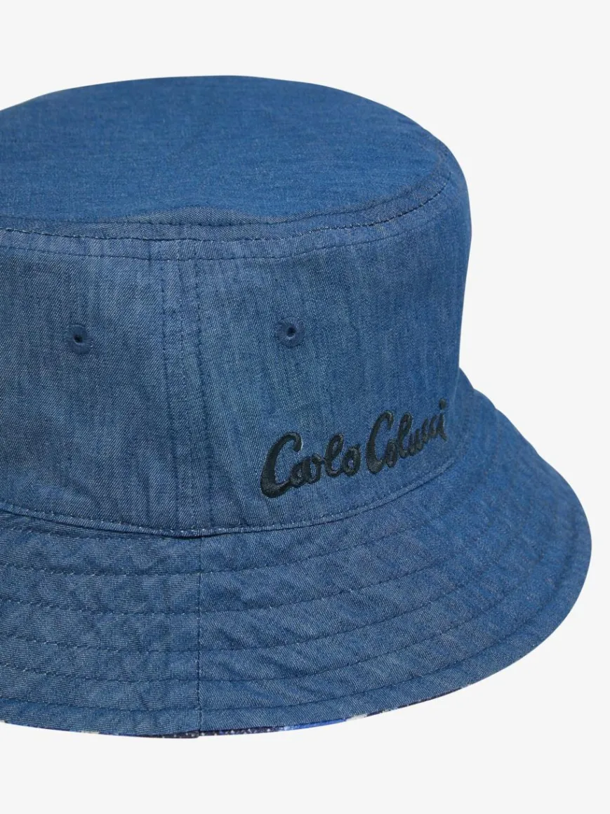 Carlo Colucci Mützen & Hüte*Unisex Wendehut - Decassian blau gemustert