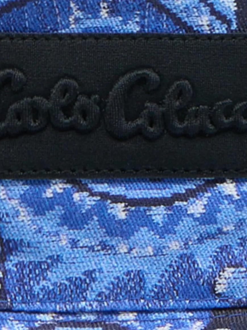 Carlo Colucci Mützen & Hüte*Unisex Wendehut - Decassian blau gemustert