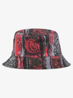 Carlo Colucci Mützen & Hüte*Unisex Wendehut - Decassian rot gemustert