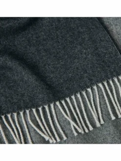 Gant Heimtextilien*Unisex Wohndecken 1er Pack grau uni