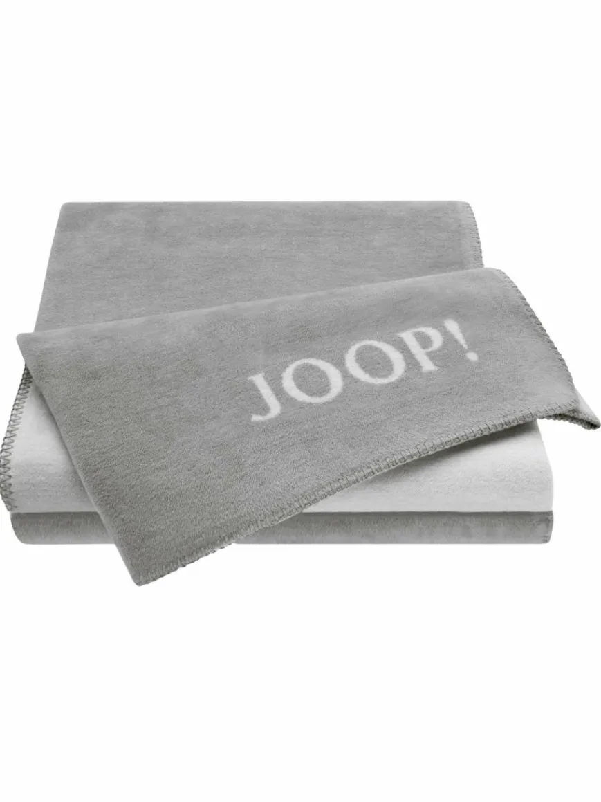 JOOP! Heimtextilien*Unisex Wohndecken 1er Pack grau uni