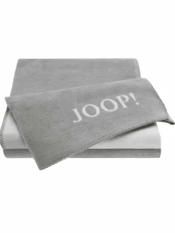 JOOP! Heimtextilien*Unisex Wohndecken 1er Pack grau uni