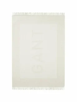 Gant Heimtextilien*Unisex Wohndecken 1er Pack weiß uni