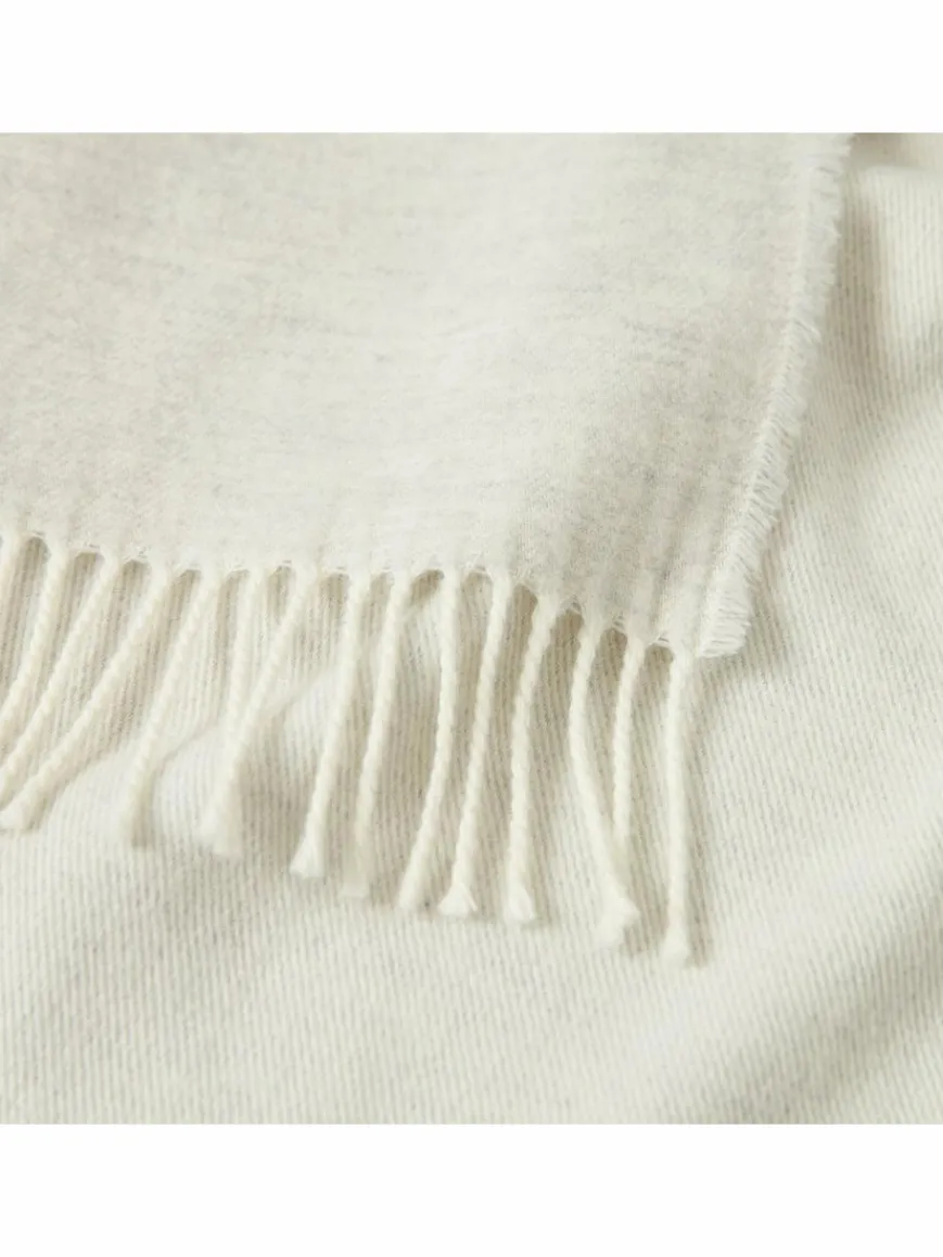 Gant Heimtextilien*Unisex Wohndecken 1er Pack weiß uni